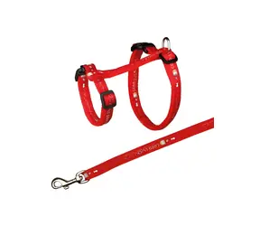 Trixie Postroj s vodítkem GOOD LUCK XL / Obvod 34-57 cm / Šířka 13 mm / Vodítko 1,2 m