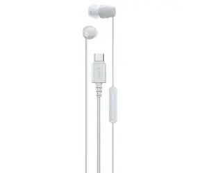 Sony IER-EX15C bílá / Sluchátka do uší / mikrofon / USB-C
