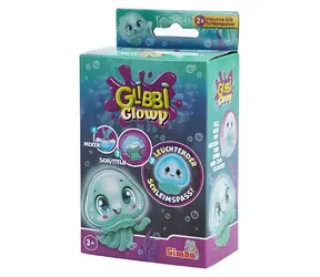 SIMBA Glibbi Glowy Medúza / Svítící sliz / 2x 7 g prášku