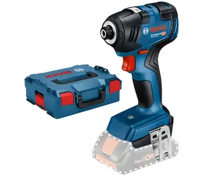 BOSCH GDR 18V-200 Professional / Aku rázový utahovák / 200 Nm / 1/4" šestihran / L-BOXX / bez aku