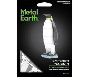 METAL EARTH 3D puzzle Tučňák císařský / Ocelový model / 6,3 x 6,1 x 12 cm