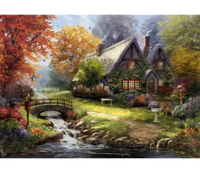 GIBSONS Puzzle Chata / 1000 dílků / 68 x 49 cm