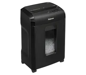 Fellowes 10 M černá / Skartovač / Křížový mikrořez 2×12 mm / P-5 / Koš 19 l