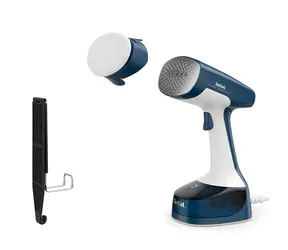 Tefal Access Steam Easy DT7130 modrá, bílá / Ruční napařovač oděvů / 1400 W