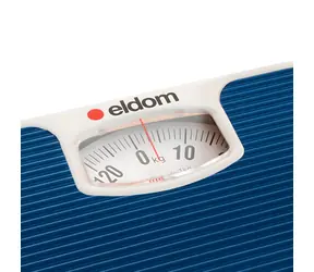 Eldom BR2016N modrá / Osobní váha / Mechanická / Do 136 kg