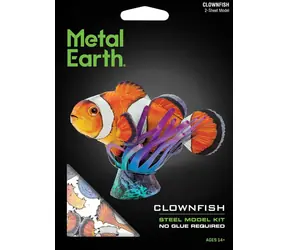 METAL EARTH 3D puzzle Klaun očkatý / Ocelový model / 8,1 x 4,1 x 6,1 cm