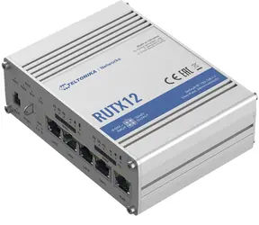 Teltonika RUTX12 / Router / LAN & Wi-Fi & LTE / 802.11ac / 867 Mbps / 2.4 GHz & 5 GHz