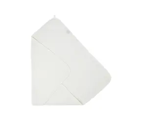 Jollein Ivory / Osuška s kapucí froté / 75x75 cm / 100% bavlna / od narození do 3 let