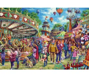 GIBSONS Puzzle Zábava na pouti / 500 dílků