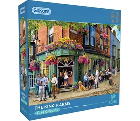 GIBSONS Puzzle Bar The King's Arms / 1000 dílků