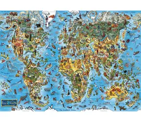 GIBSONS Puzzle Epická země / 1000 dílků / 68 x 49 cm