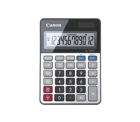 Canon LS-122TS šedá / Kalkulačka / stolní / LCD displej / kovové tělo