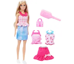 MATTEL Panenka Barbie Easy-To-Dress blondýnka JMH18 / Plast / od 3 let