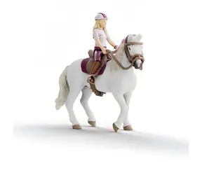 SCHLEICH Horse Club 42713 Sada figurek Sofia a Blossom hnědá / od 5 let