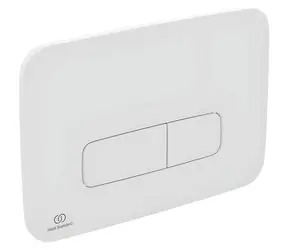 Ideal Standard Oleas M3 matná bílá / Ovládací tlačítko splachování / 2-činné / 165x241 mm