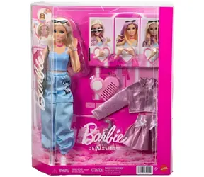 Mattel JNC61 Barbie Deluxe Style panenka s oblečky a doplňky / od 6 let
