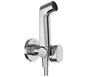Hansgrohe Bidetová baterie pod omítku chrom / Baterie / se sprškou a hadicí / EcoSmart / G 1/2