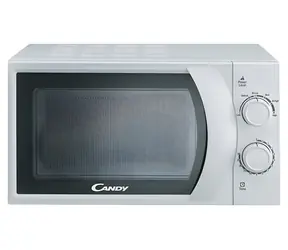 Candy CMW 2070M bílá / Mikrovlnná trouba / 700 W / 20 L / 6 úrovní výkonu / otočné ovládání