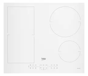 Beko HII64200FMTW bílá / Indukční varná deska / 4 plotny / dotykové ovládání