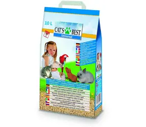 CATS BEST Podestýlka Universal / 10 l / dřevité pelety / bez vůně / pohlcuje pachy