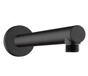 Hansgrohe Vernis Shape 24 cm matná černá / Sprchové rameno / úhel 90° / mosaz / závit G 1/2