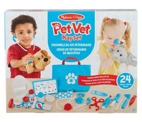 SPIN MASTER Melissa & Doug Veterinářská sada / 24 dílků / od 3 let