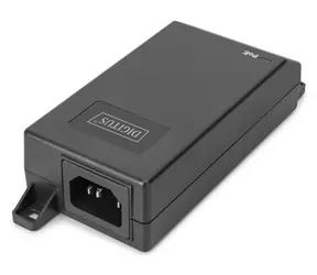 Digitus DN-95103-3 černá / PoE injektor / Gigabit Ethernet / 802.3at / 30 W