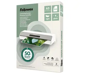 Fellowes Laminovací fólie A3 lesklá / Laminovací fólie / 100 ks / recyklovaná