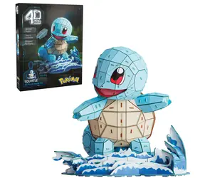 SPIN MASTER 4D Build Pokémon Squirtle / 4D puzzle / 180 dílků / od 12 let