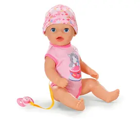ZAPF CREATION Panenka BABY born Lena růžová / 36 cm / od 12 měsíců