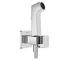 Hansgrohe Bidetová baterie chrom / Bidetová baterie pod omítku / se sprškou / EcoSmart / QuickClean