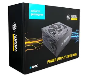 iBox AURORA 700W černá / Zdroj / ATX / 700 W / 20+4 pin
