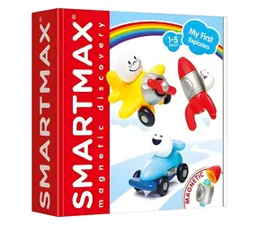 SMARTMAX Magnetická stavebnice First Explorers / 12 dílků / 1-5 let