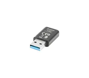 Lanberg NC-1200-WI / Wi-Fi adaptér / USB / AC1200 / Dual Band / 2,4 a 5 GHz