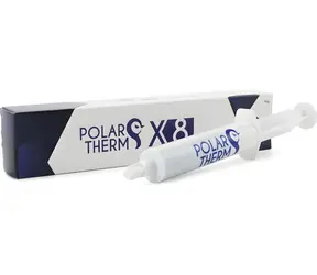 Polartherm X-8 40g + špachtle / Teplovodivá pasta / nízkoviskózní / pro CPU, GPU