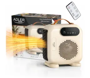 Adler AD 7756 / Teplovzdušný ventilátor / LED displej / dálkové ovládání