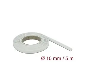 DeLock ochranný oplet ze skelných vláken 5 m bílá / Ochranný oplet / kabelový / O 10 mm