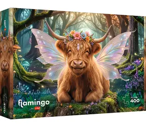 TREFL Puzzle Flamingo: Ochránce lesa / 400 dílků / 48 x 33 cm