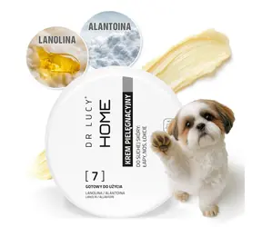 Dr Lucy Home 7 / Krém pro psy / suchá kůže, tlapky, čenich / 100 ml