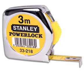 Stanley PowerLock svinovací metr / Svinovací metr / 3 m / šířka pásky 12,7 mm