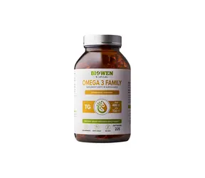 Biowen Omega 3 TG Family / Doplněk stravy / 720 mg EPA / 480 mg DHA / 225 kapslí