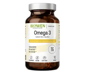Biowen Omega 3 Forte / Doplněk stravy / 660 mg EPA / 440 mg DHA / 90 kapslí