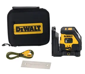 DeWalt DCLE14201 / Křížový laser se zeleným paprskem / USB-C / až 100 m s detektorem / IP65