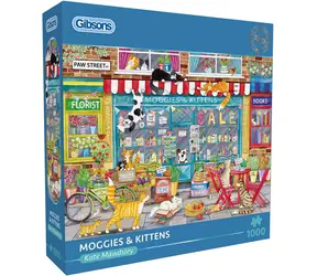 GIBSONS Puzzle Kočky a koťata / 1000 dílků