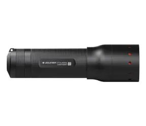 LEDLENSER C7 Classic ruční svítilna černá / 450/250 lm / 300 m / IP54 / 4x AAA