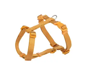 TRIXIE H-postroj PREMIUM kari / Nylonový / Pro psy / L-XL / obvod 75-120 cm / šířka 25 mm