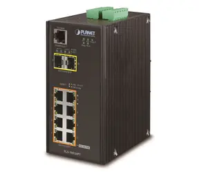 PLANET IGS-10020PT / Switch průmyslový / L3 / 8x GLAN PoE / 2x 2,5G SFP / IP30
