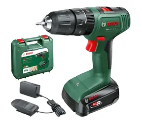 BOSCH EasyImpact 18V-40 / Aku příklepová vrtačka / 18V / 13mm sklíčidlo / 1x1,5Ah / kufr