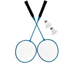 ECOTOYS Badmintonový set se sítí / 2 rakety / kufřík