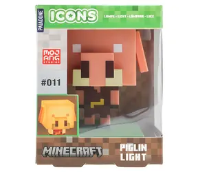 Paladone Pig Icon Light Minecraft / Stolní lampa / 11 cm / 2x AAA